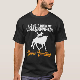 Reitpferde Ehefrau T-Shirt