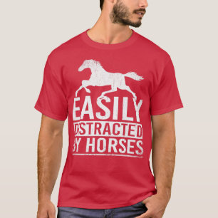 Reitpferde leicht abgelenkt T-Shirt