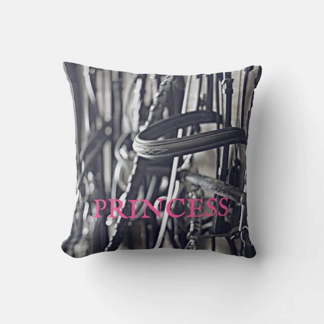 Reitpferde NAME Barn Tack Bits Pferde Kissen (Vorderseite)