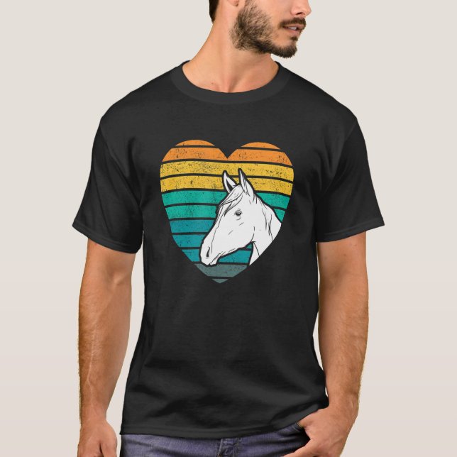 Reitpferde T-Shirt (Vorderseite)