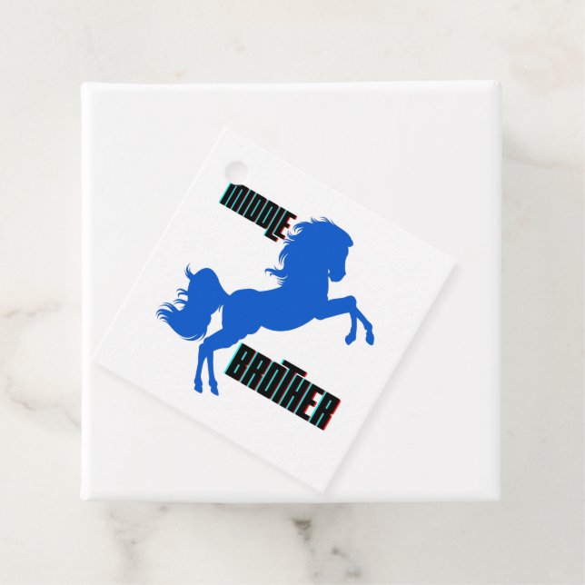 Reitpferden Geschenkanhänger (Beispiel)