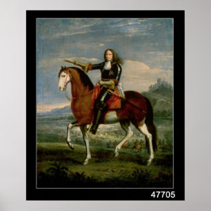 Reitportrait Poster
