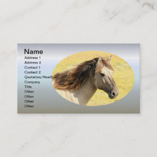 Reitprofil Visitenkarte