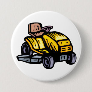 Reitrasenmäher-Knopf Button
