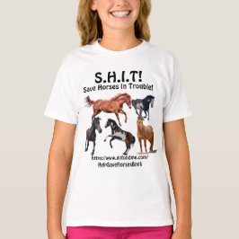 Reitrettung S.H.I.T. - Gerettet Pferde im T-Shirt
