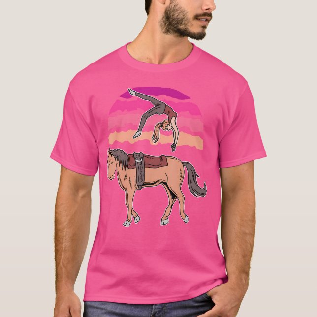 Reitschiff Acrobatics Horse Ri T-Shirt (Vorderseite)