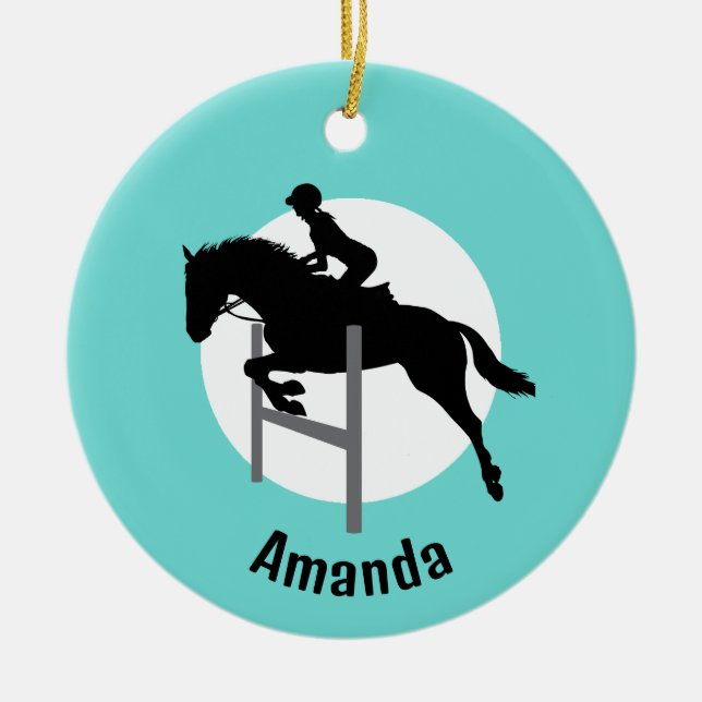 Reitschiff Keramik Ornament (Vorne)