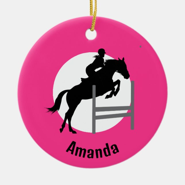 Reitschiff Keramik Ornament (Vorne)