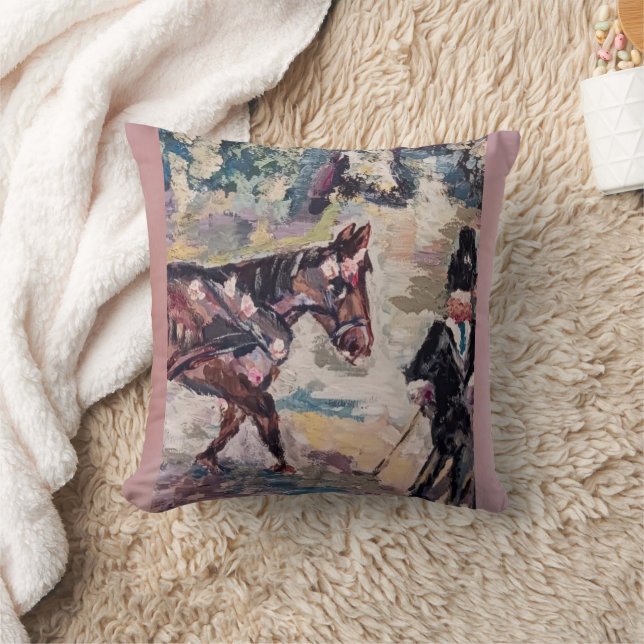 Reitschmuckmalerei im Renaissancestil Kissen (Decke)