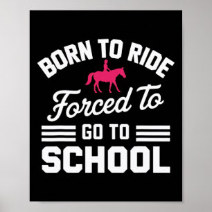 Reitschule Girl Poster