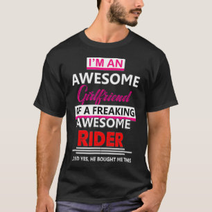 Reitschutt Rad Ehefrau T-Shirt