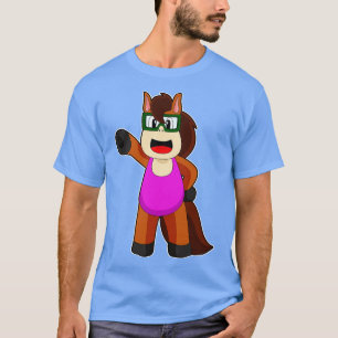 Reitsport Badeanzug T-Shirt