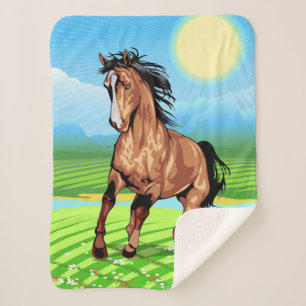 Reitsport - Landgut Pferd - Reiten Sherpadecke