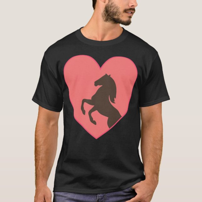 Reitsport-Liebe T-Shirt (Vorderseite)