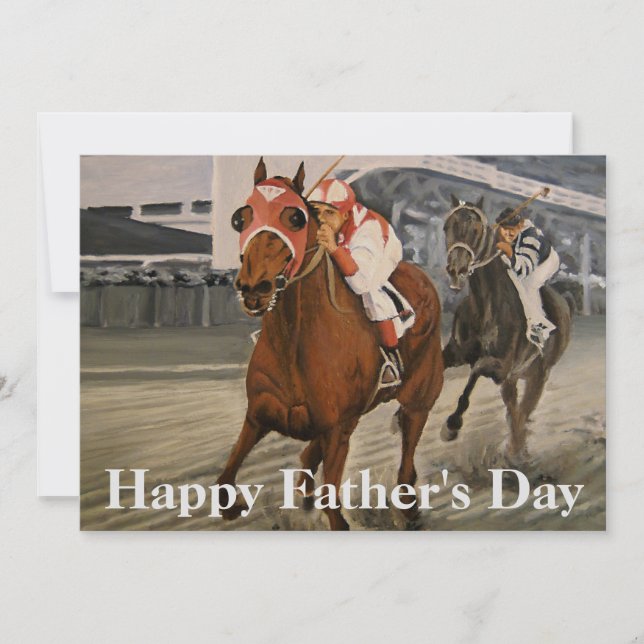 Reitsport Pferderennen (Vorderseite)