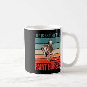 Reitsport Reiten ist besser Paint Kaffeetasse