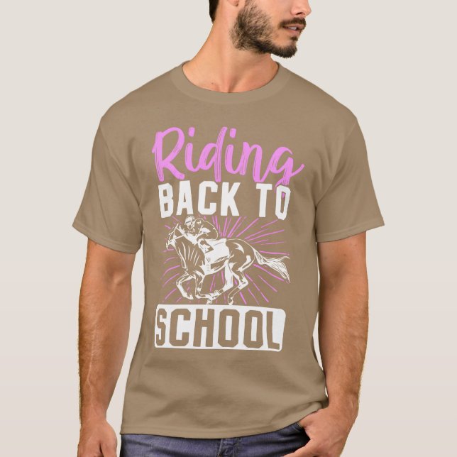 Reitsport Reitsport Backo Schulfreund T-Shirt (Vorderseite)