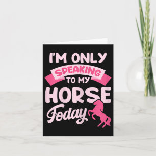 Reitsport-Shirt Funny Reittier T-Shirt Nur meine S Karte