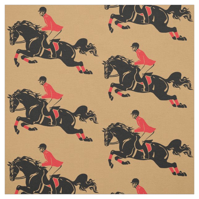 Reitsport Stoff (Muster)