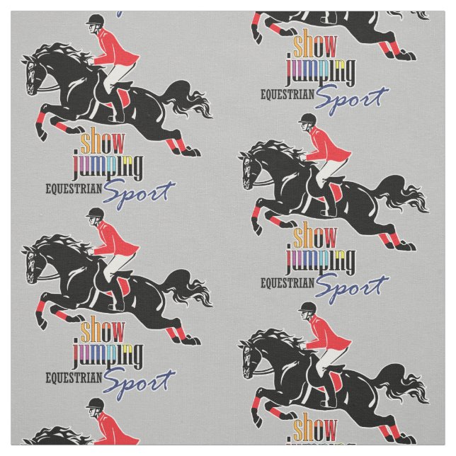 Reitsport Stoff (Muster)