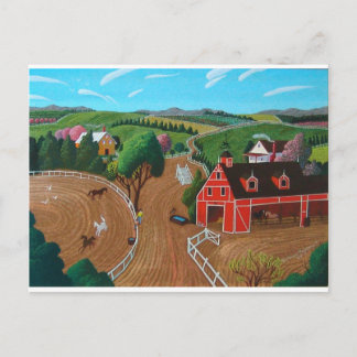 Reitställe des Smiths Postkarte