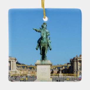 Reitstatue Louis XIV in Versailles Keramikornament