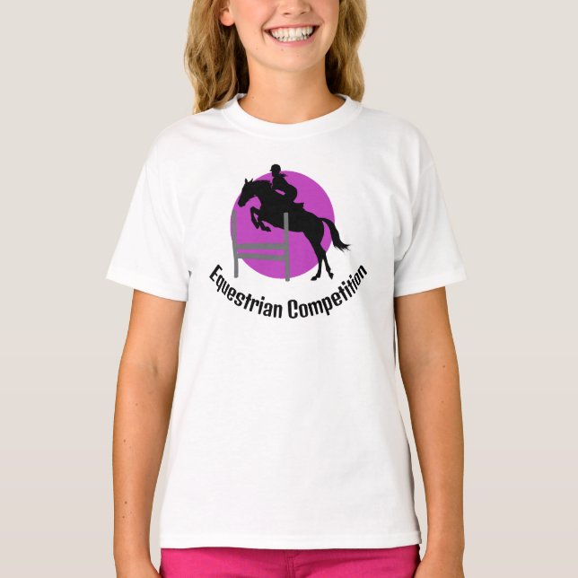 Reittier Design T - Shirt (Vorderseite)