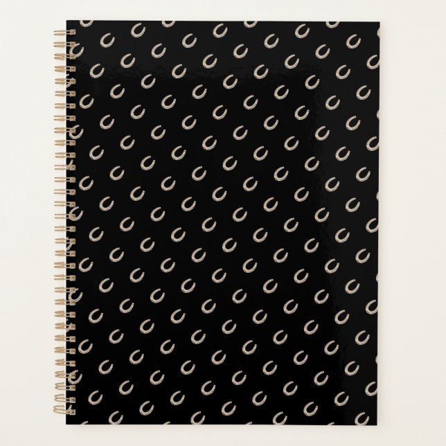 Reittier Lucky Pferde Shoe Cowgirl Black Planer (Vorderseite)