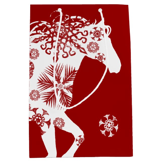 Reittier Mittlere Geschenktüte (Vorderseite)