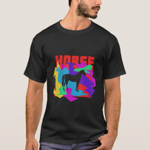 Reittier Mosaik Puzzle T-Shirt