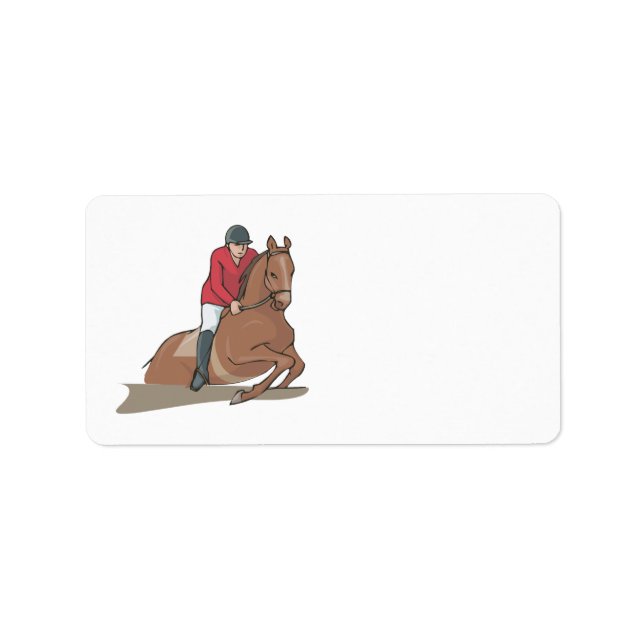 Reittiere 3 adressaufkleber (Vorne)