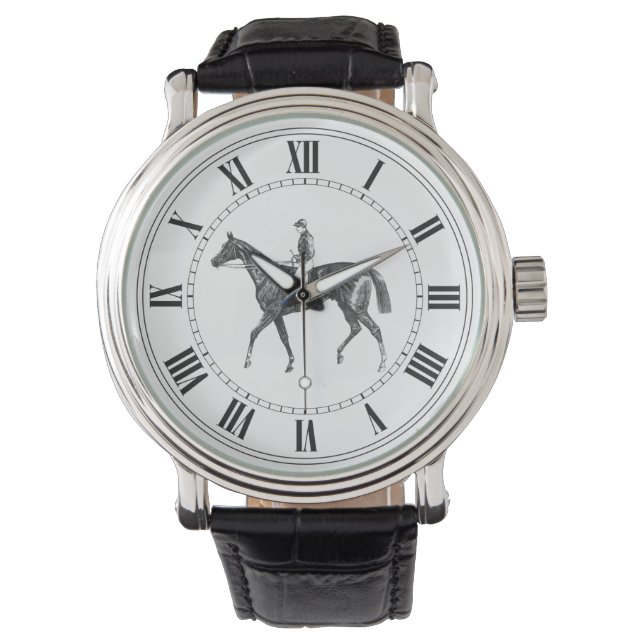 Reittiere Armbanduhr (Vorderseite)