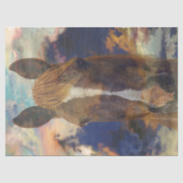 Reittiere-Entführung Seidenpapier