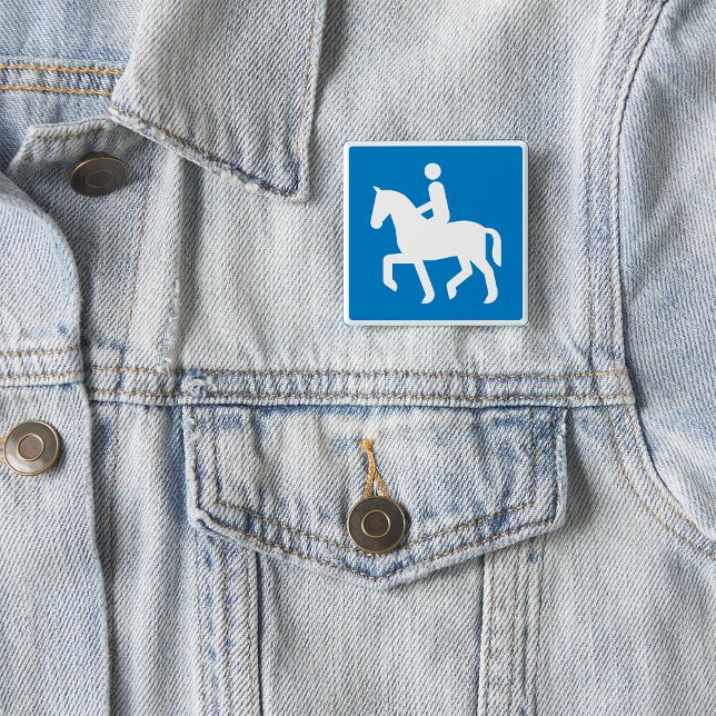 Reittour Symbol Reitsport Zeichen Button (Von Creator hochgeladen)