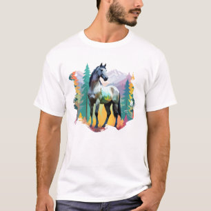 Reitvector Art Animal in the Majestic Nature T-Shirt