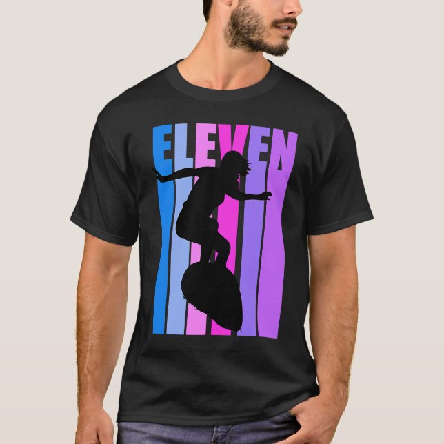 Reitwellen der Mädchen 11. T-Shirt (Vorderseite)