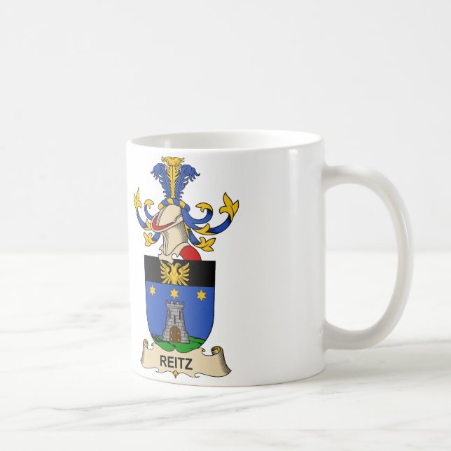 Reitz Familienwappen Tasse (Rechts)