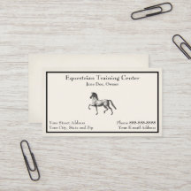 Reitzentrum Reitställe Business Card