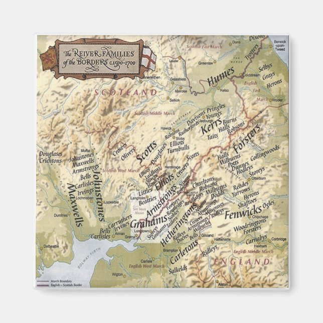 Reiverfamilien an der Grenze Magnet (Vorne)