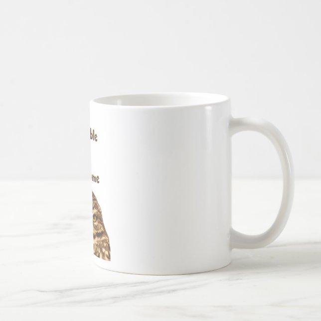 Reizbare Eule Tasse (Rechts)