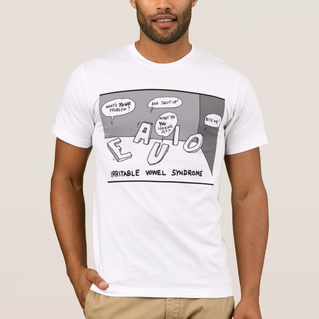 Reizbare Vokal T-Shirt (Vorderseite)