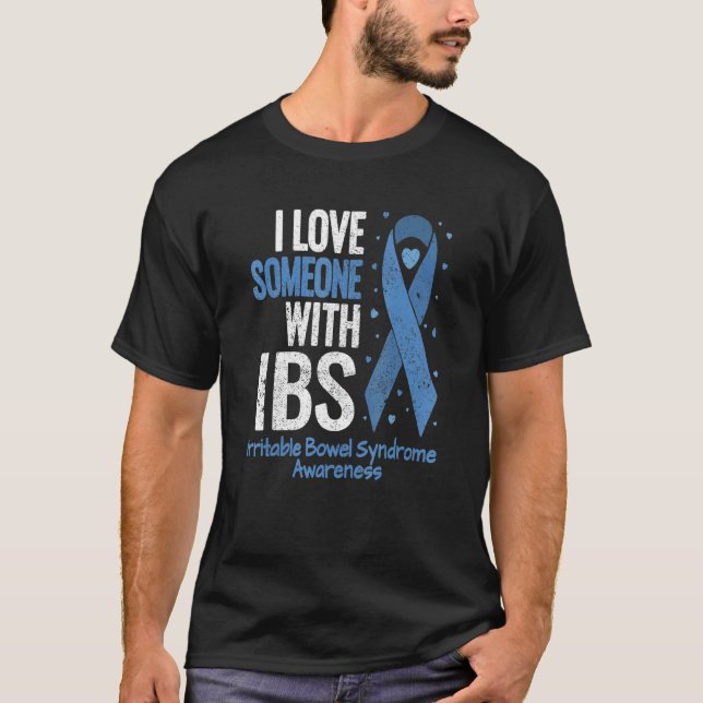 Reizbares Darmsyndrom I Liebe Jemand mit Ibs R T-Shirt (Vorderseite)