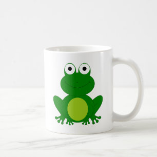 Reizend Cartoonfrosch Tasse