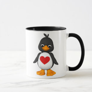 Reizend das Penguin-Tasse Gilliand Grafik-Logo Tasse