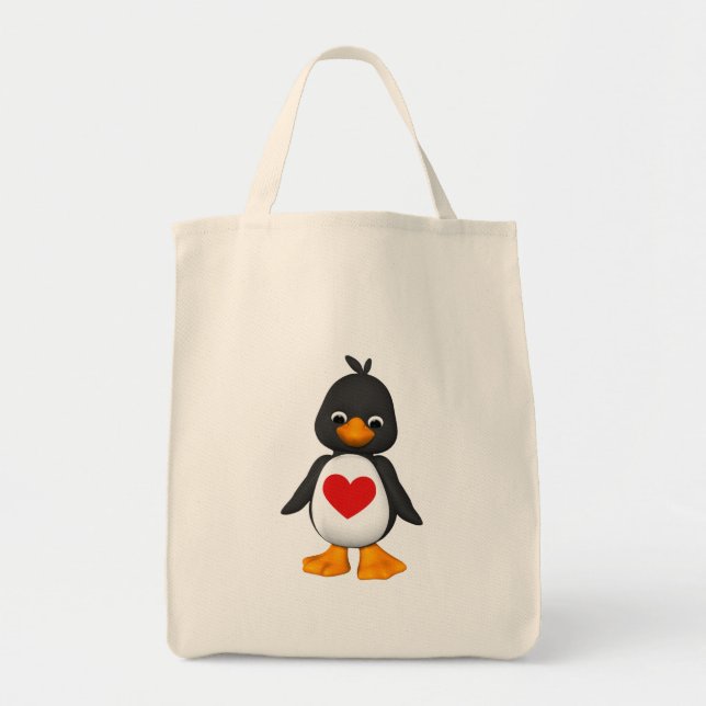 Reizend die Penguin-Taschen-Tasche Tragetasche (Vorne)