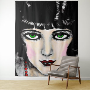 reizende Augen Wandteppich