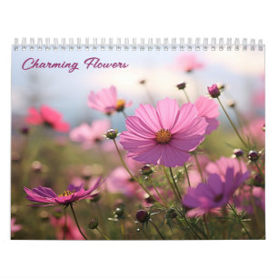 Reizende Blumenfotografie Geburtsmonatsblumen Kalender
