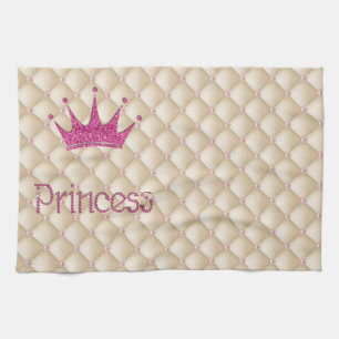 Reizende Chic Perlen, Tiara, Prinzessin, Glitzernd Handtuch
