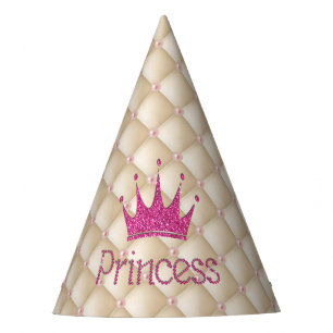 Reizende Chic Perlen, Tiara, Prinzessin, Glitzernd Partyhütchen