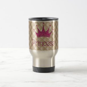 Reizende Chic Perlen, Tiara, Prinzessin, Glitzernd Reisebecher